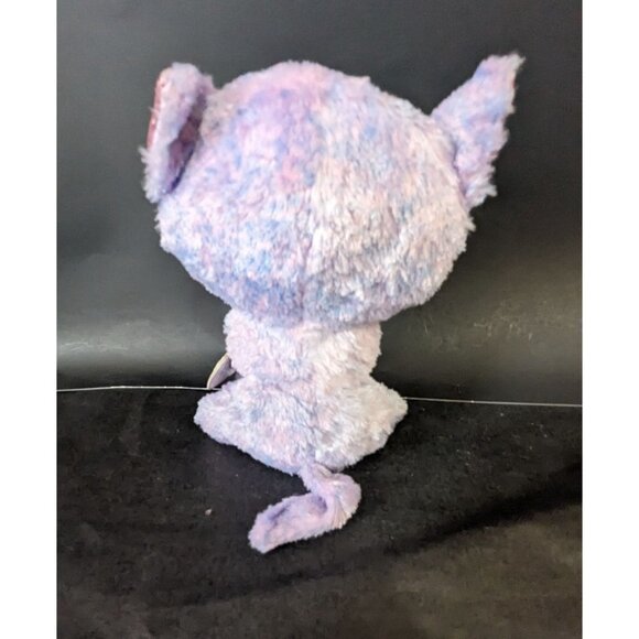 Ty Beanie Boos Cassidy The 6" Purple Cat Stuffed Animal Toy Plush - Picture 2 of 7